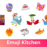 Emoji Kitchen is an idle time game that never ends! It is an entertaining game that encourages creativity by letting users mix and match various emoji characters. 