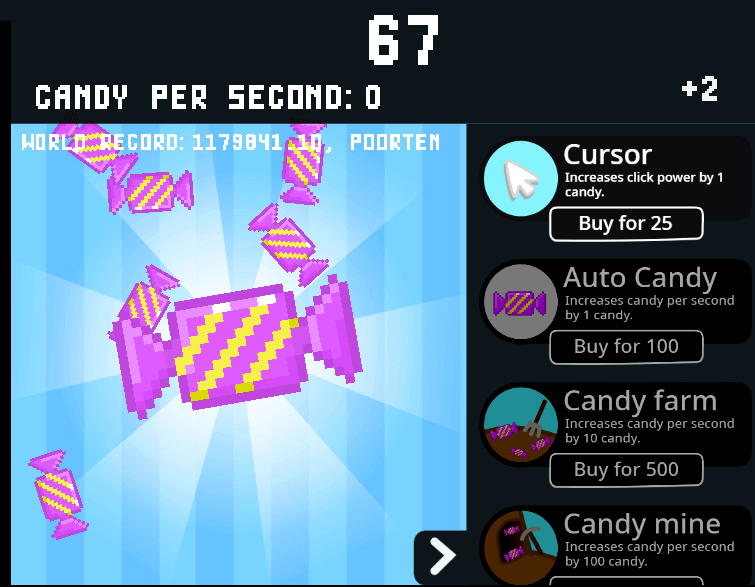 How to play Candy Clicker